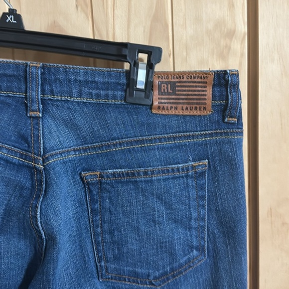 Vintage Polo Jeans Co Ralph Lauren Jeans Flare Jeans Size 10 - Picture 5 of 6